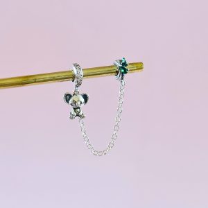 Charm - Cadena Bear Sparkles