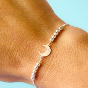 Pulsera de Plata Luna Mía