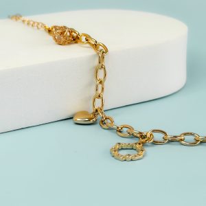 Pulsera Acero Dijes Maravilla