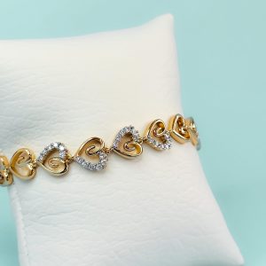 Pulsera Acero Shine Heart