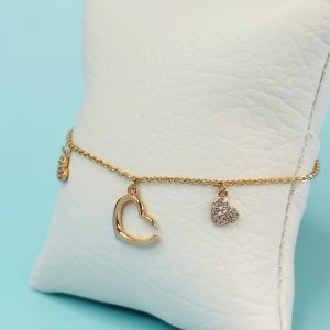 Pulsera Acero Corazonada