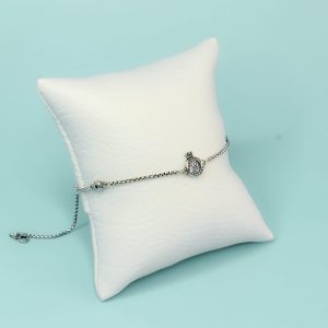 Pulsera Plata - Ajustable Corona Pan_dora