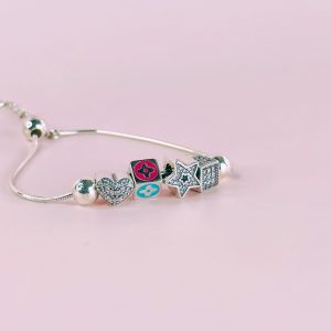 Pulsera Plata - Dijes