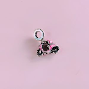 Charm - Pink Moped