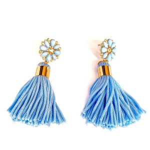 Aretes Flor de Lana