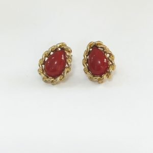 Aretes Cadena Roja