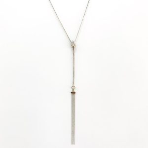 Cadena Plata Brillo
