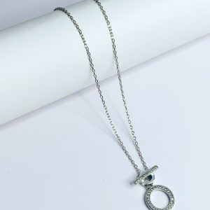 Cadena Plata Broche T