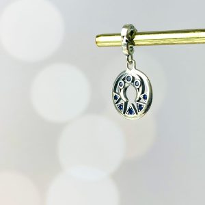 Charm - Luna Circon Azul