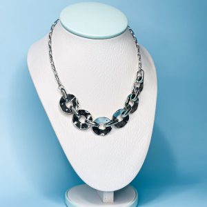 Collar Platones Medianos Plateado