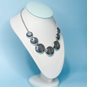 Collar Silver Circle